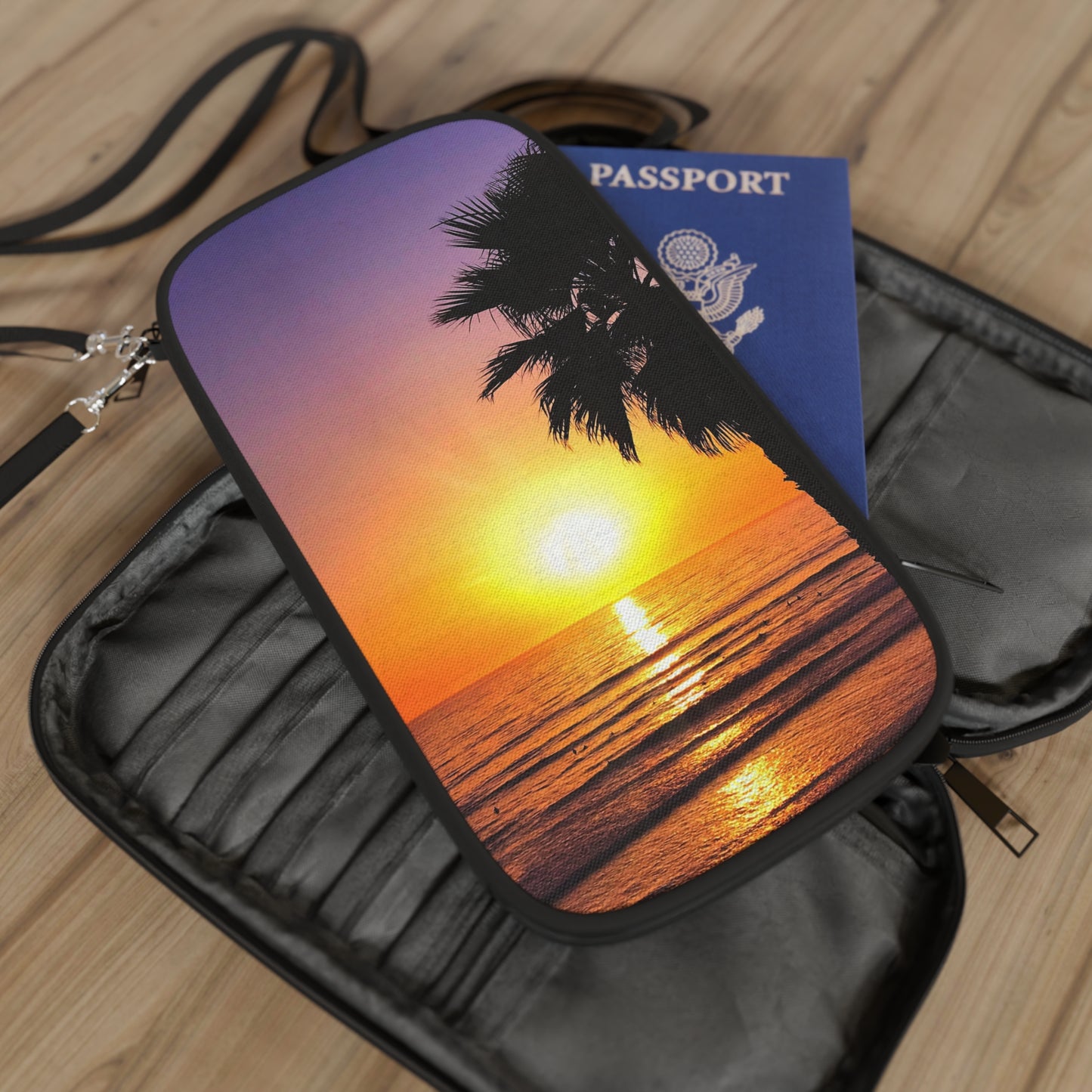 Passport Wallet - Palm Glow