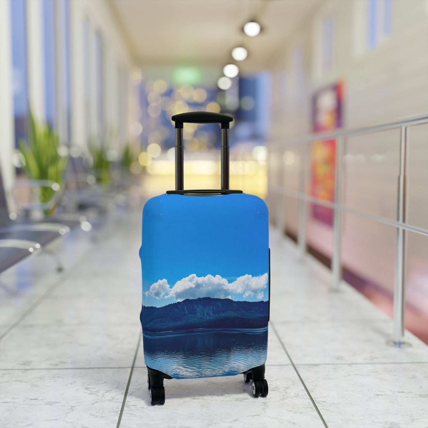 Luggage Cover - "Crystal Reflection"