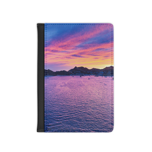 Vibrant Sunset Passport Cover - "Cabo Vibes"