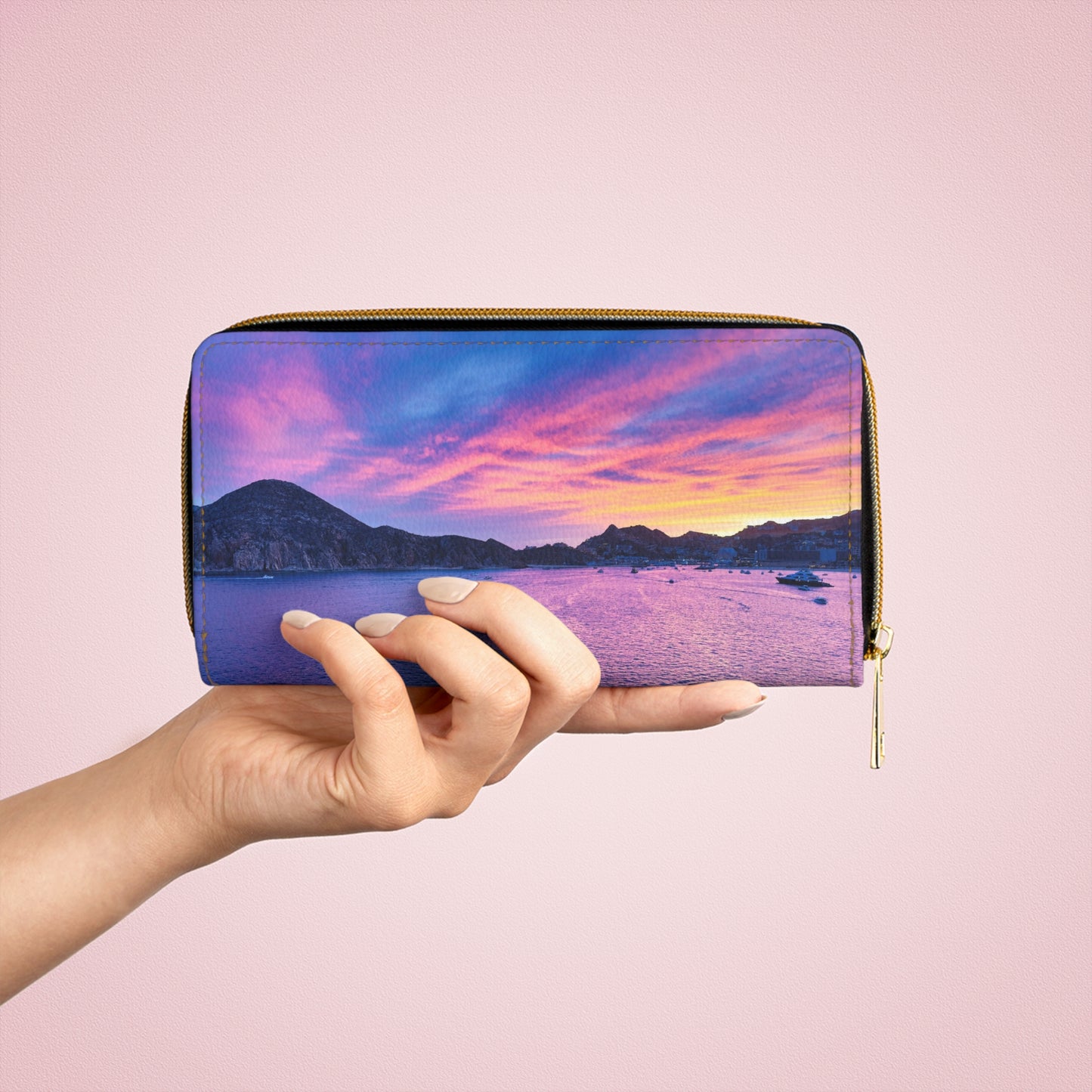 Zipper Wallet - "Cabo Vibes"