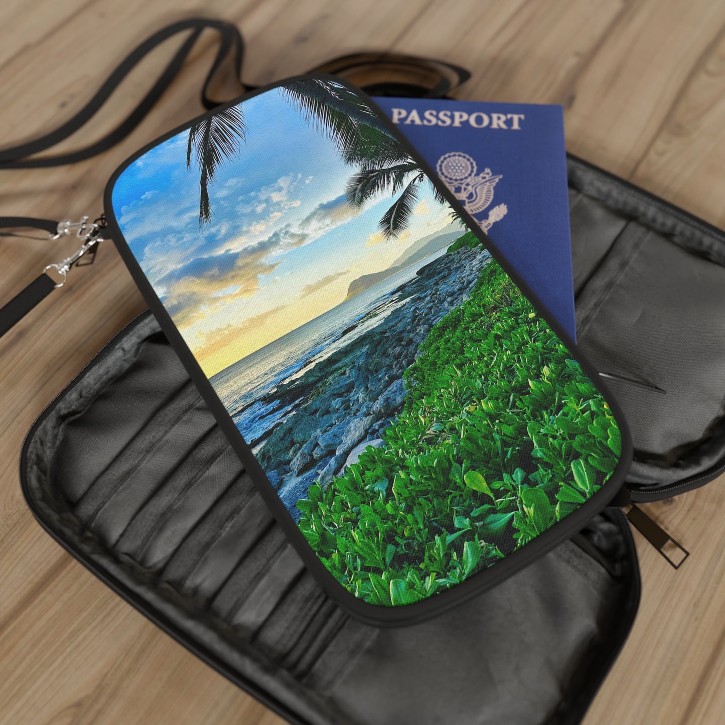 Passport Wallet - "Oahu Glow"