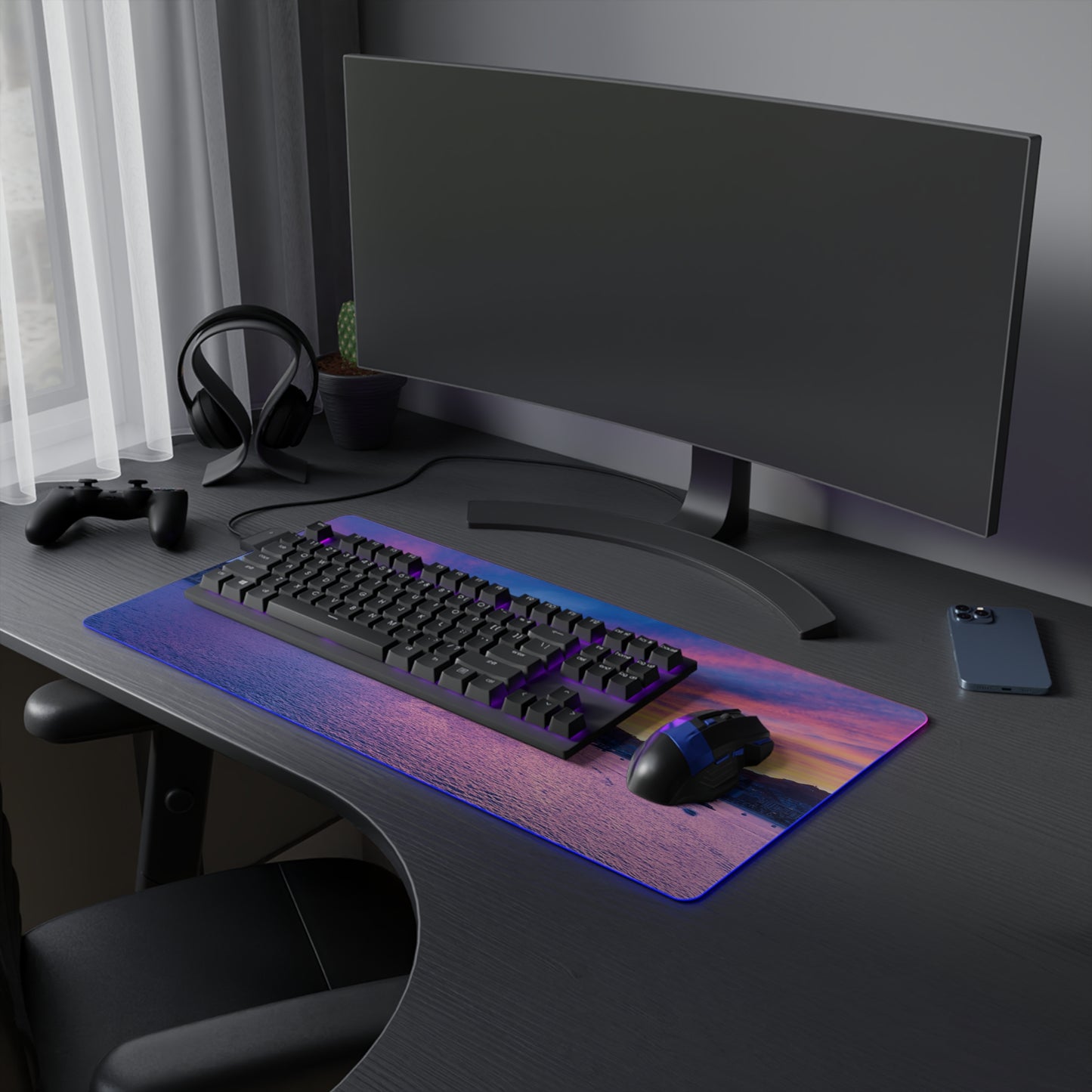 LED Gaming Desk Pad - "Cabo Vibes"