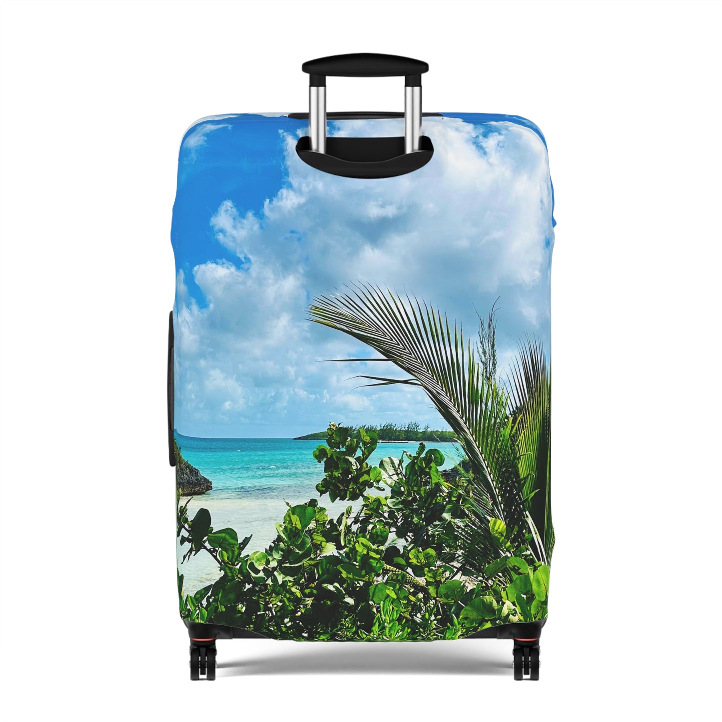 Tropical Luggage Cover - "Bahama Bloom"