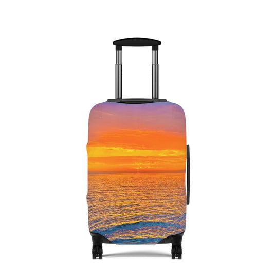 Sunset Ocean Luggage Cover - "Color Wheel"