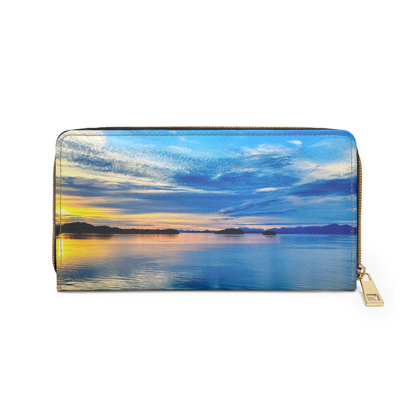 Zipper Wallet – "Frosted Light"