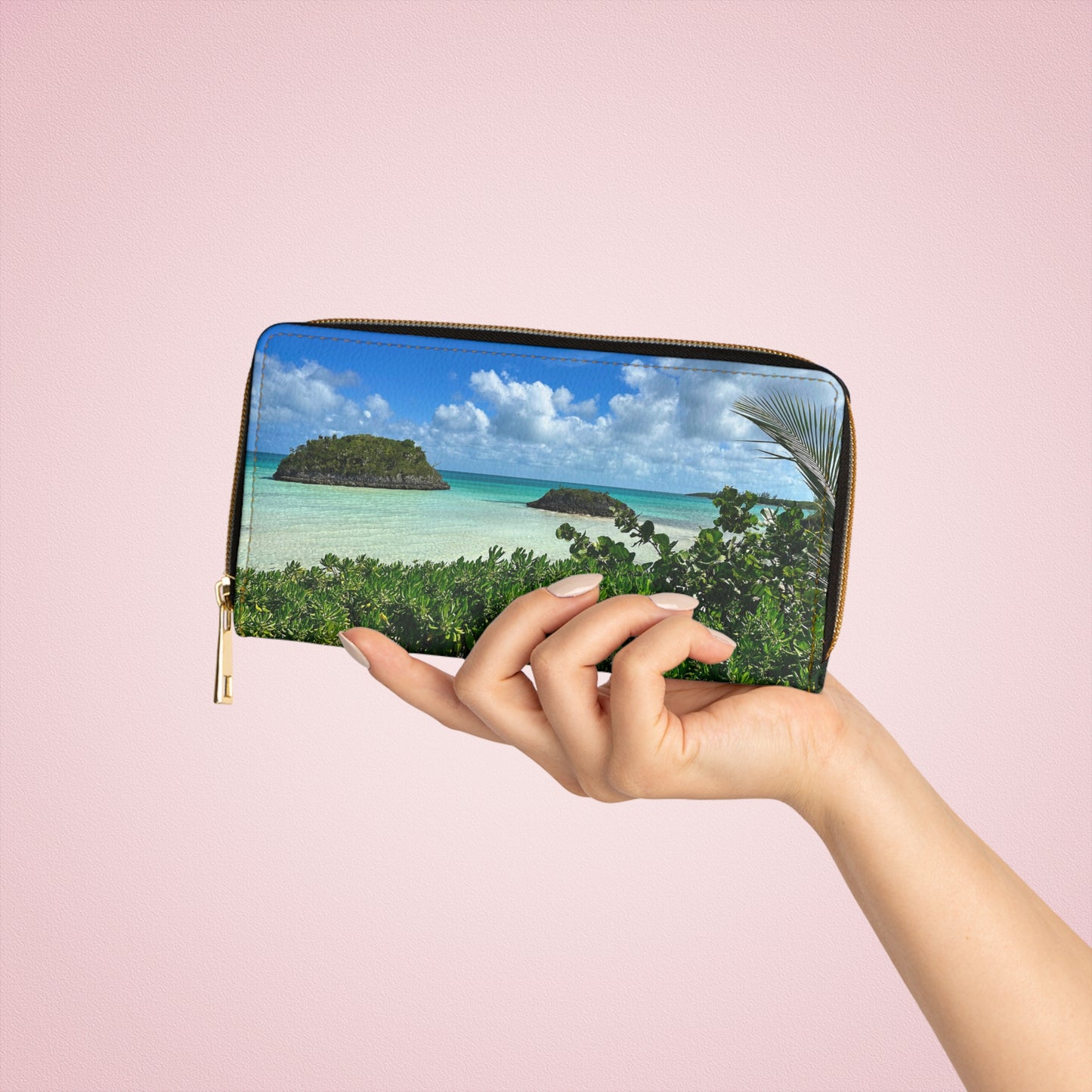 Zipper Wallet - "Sea Turtle"