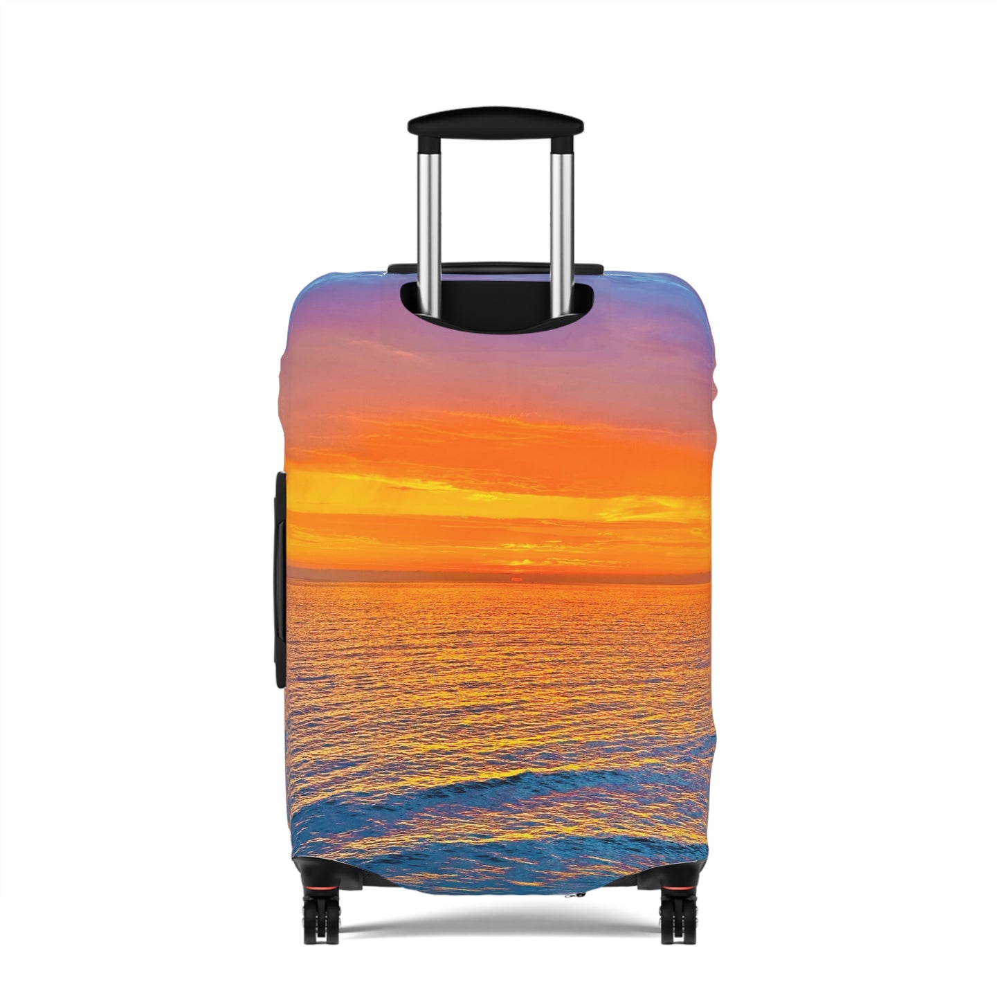 Sunset Ocean Luggage Cover - "Color Wheel"