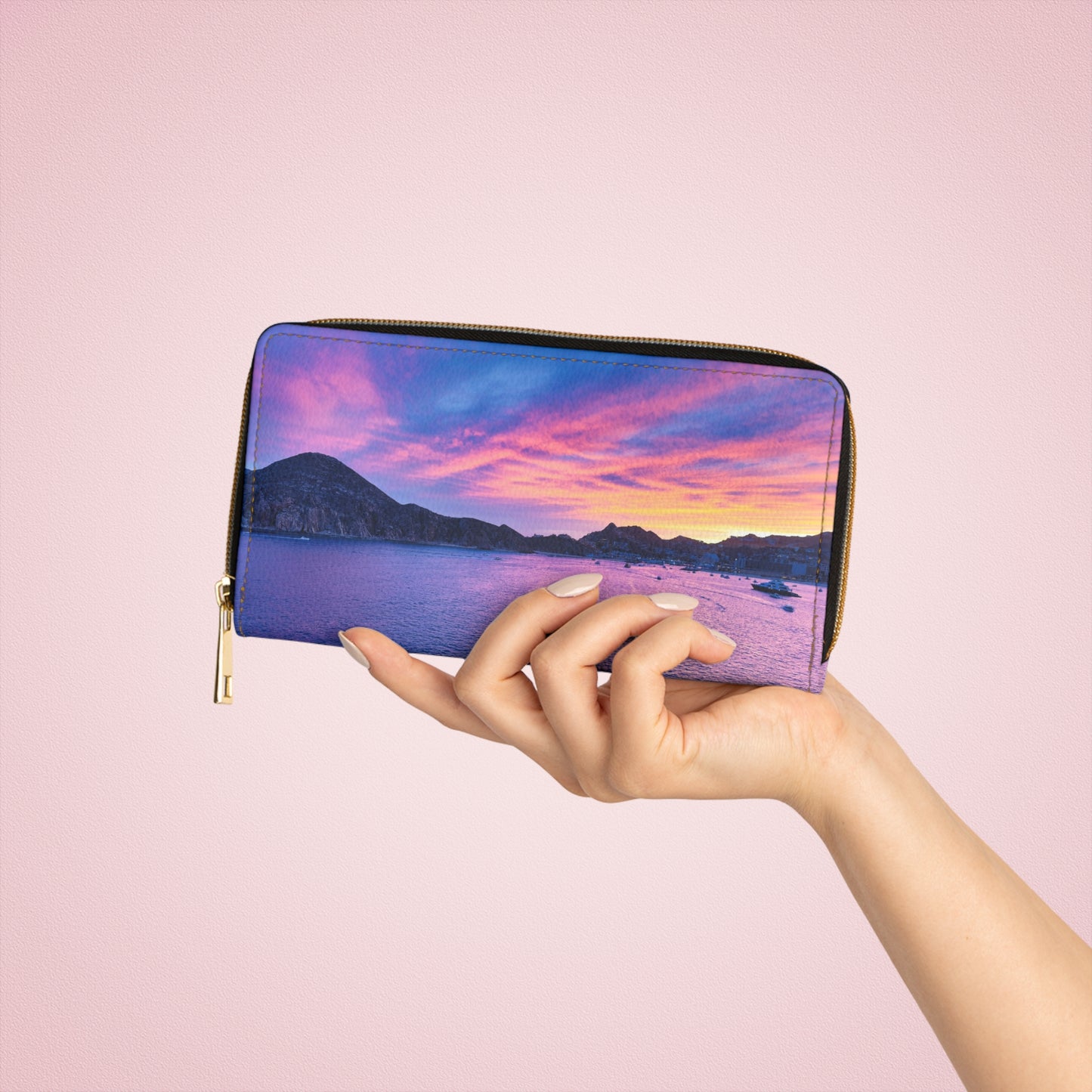 Zipper Wallet - "Cabo Vibes"