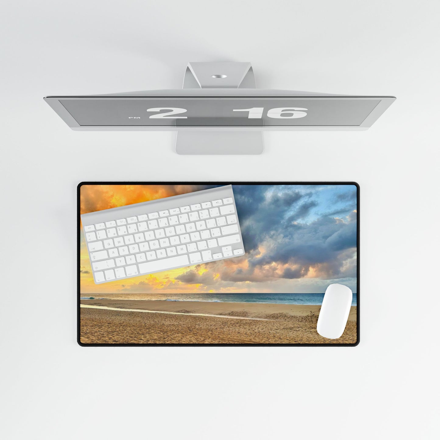 Desk Mat - "Shore Radiance"