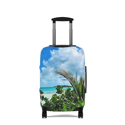 Tropical Luggage Cover - "Bahama Bloom"