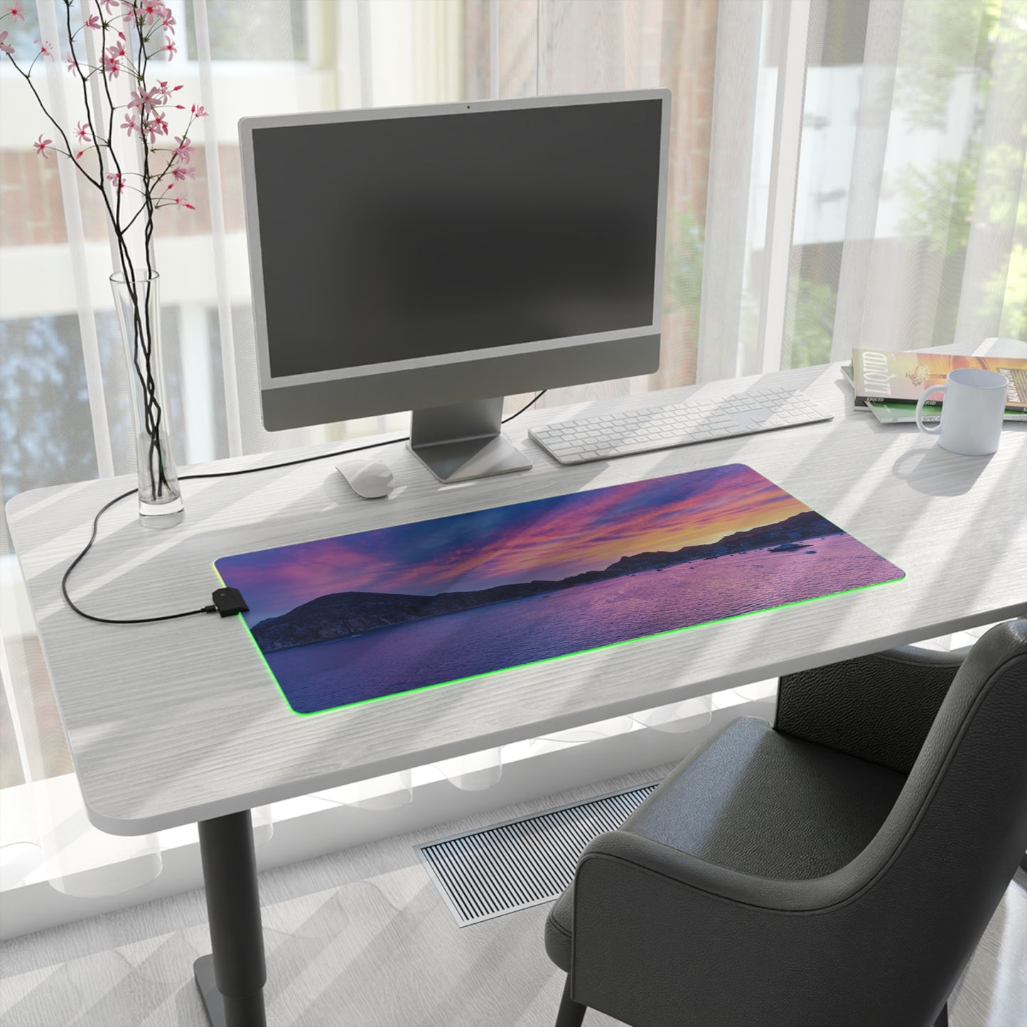 LED Gaming Desk Pad - "Cabo Vibes"