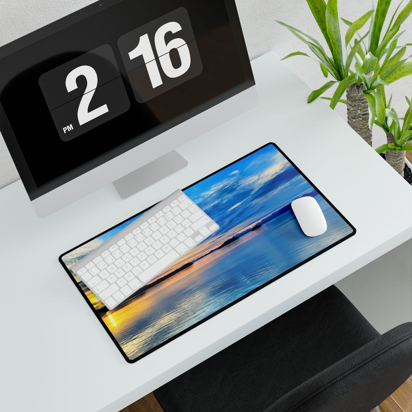 Desk Mat - "Frosted Light"
