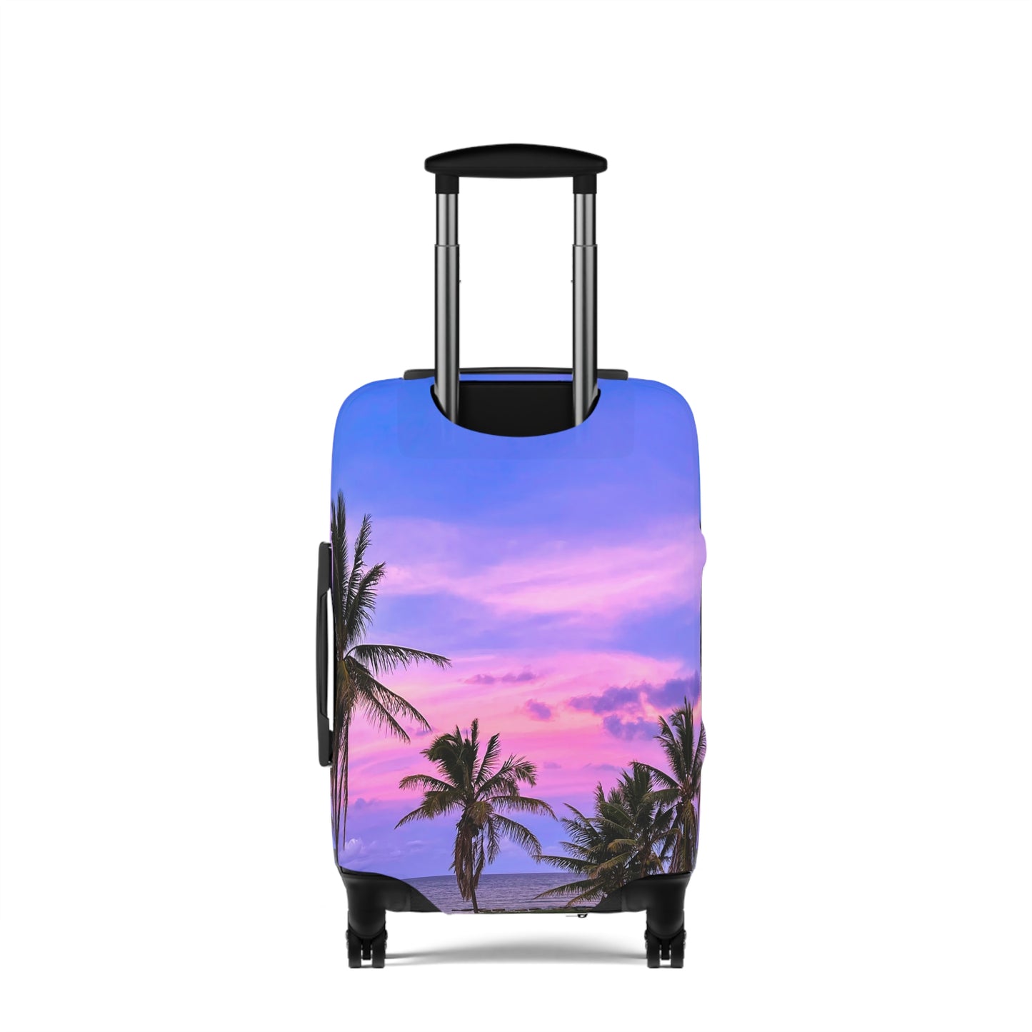 Tropical Luggage Cover - "Bubblegum"