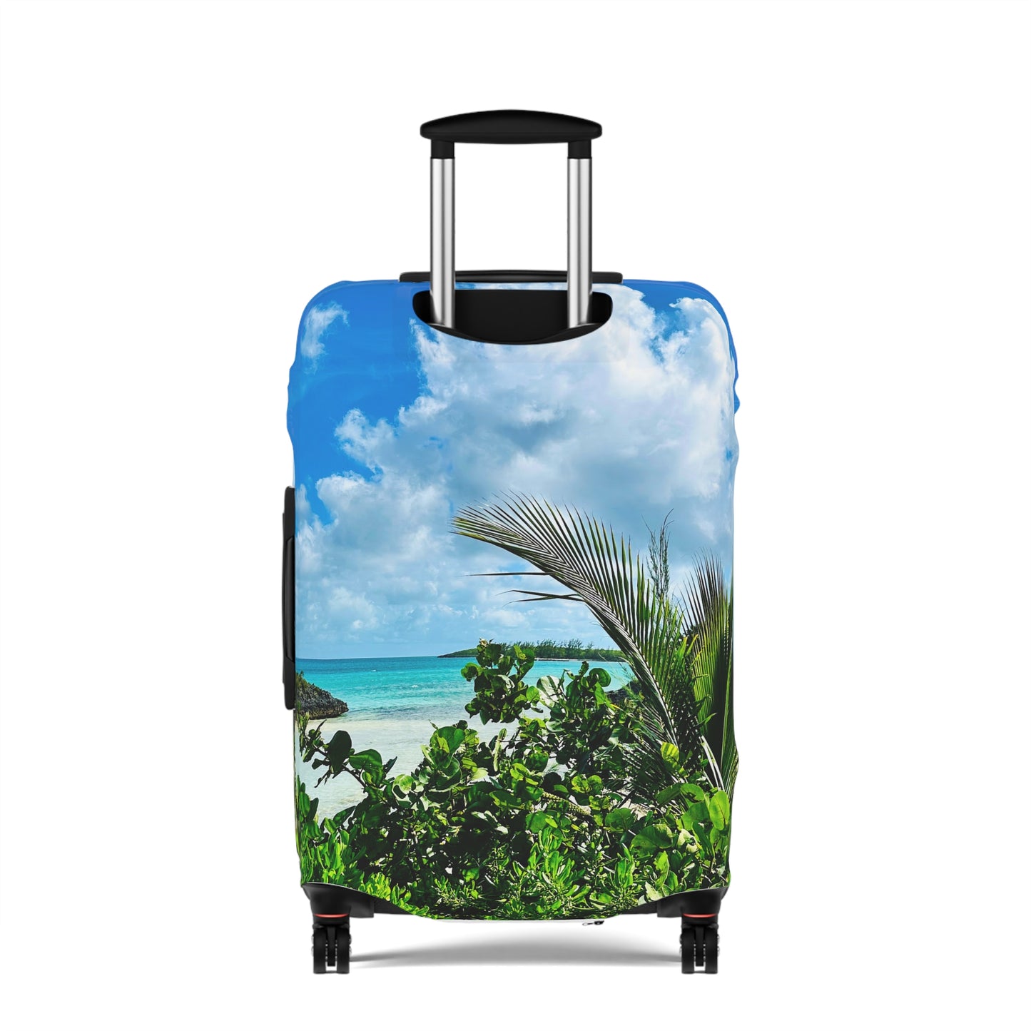 Tropical Luggage Cover - "Bahama Bloom"