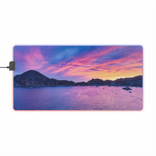 LED Gaming Desk Pad - "Cabo Vibes"