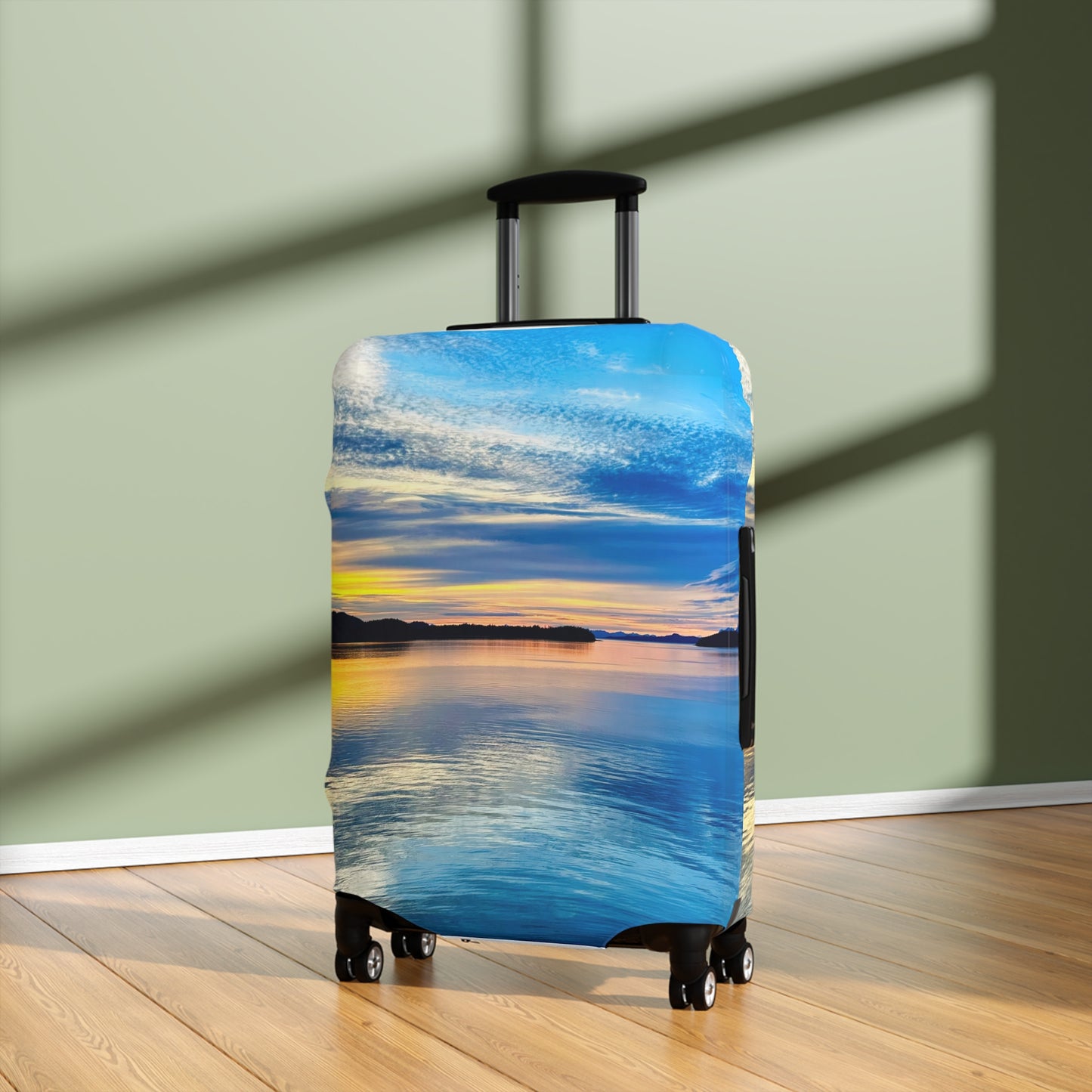 Scenic Luggage Cover - "Frosted Light"