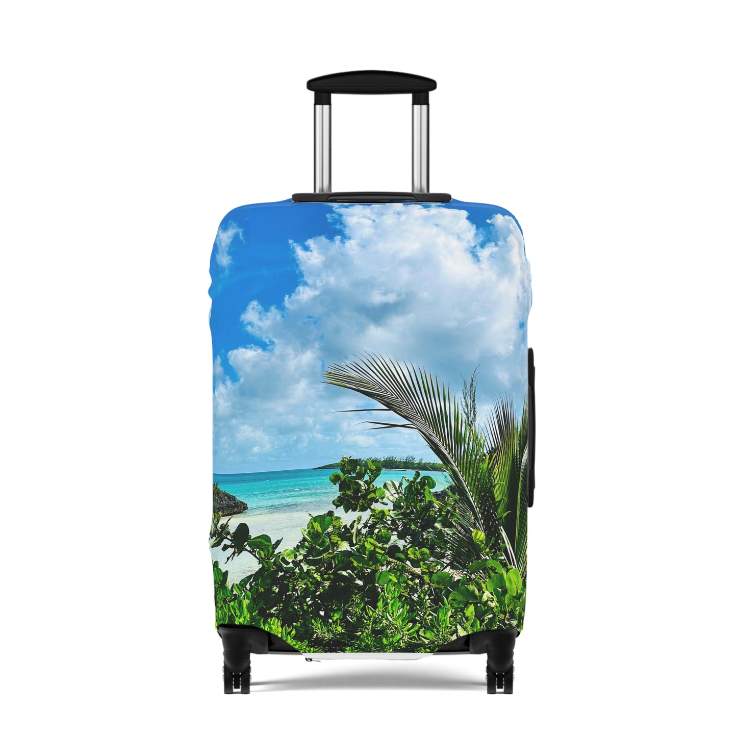 Tropical Luggage Cover - "Bahama Bloom"