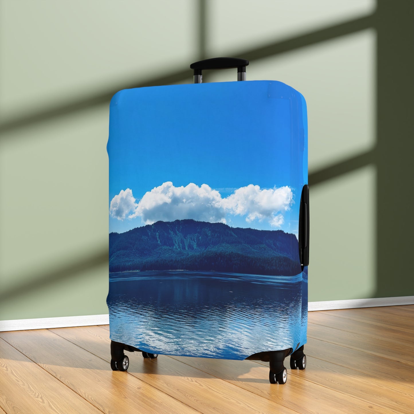 Luggage Cover - "Crystal Reflection"