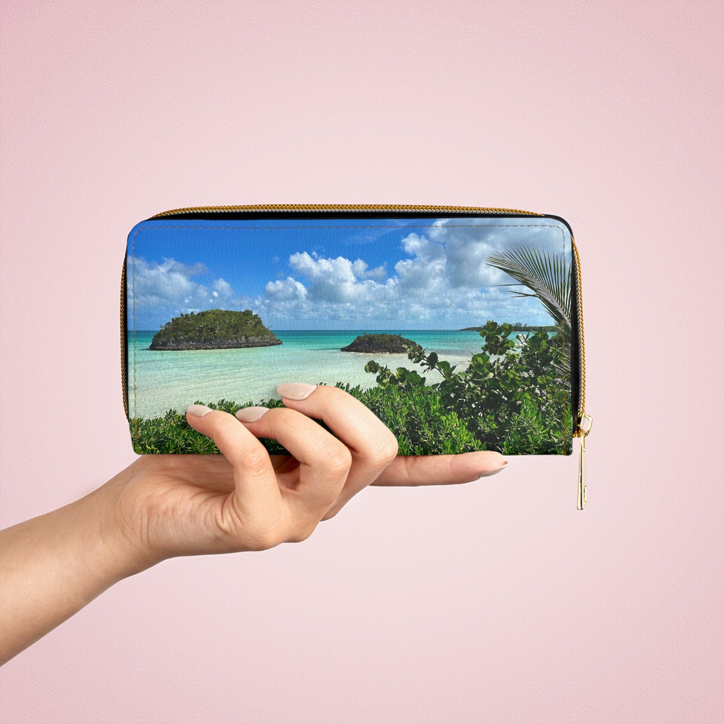 Zipper Wallet - "Sea Turtle"