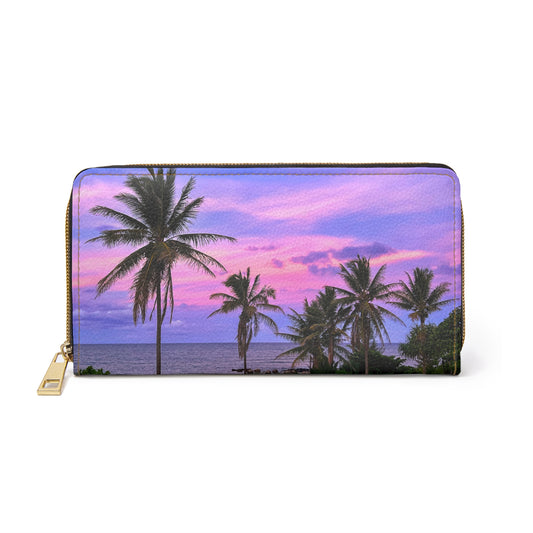 Zipper Wallet - "Bubblegum"