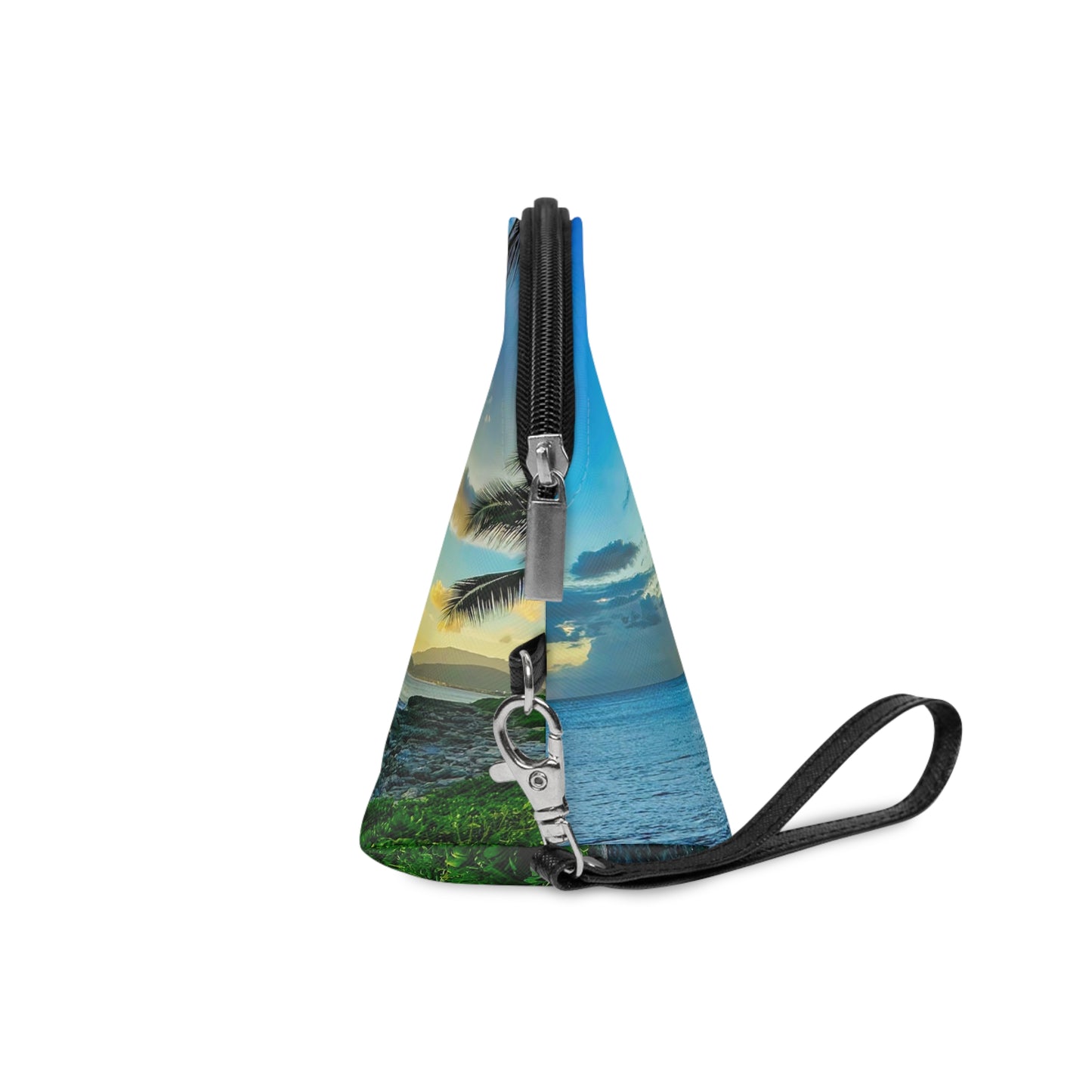 Makeup Bag / Travel Organizer - "Golden Aloha"