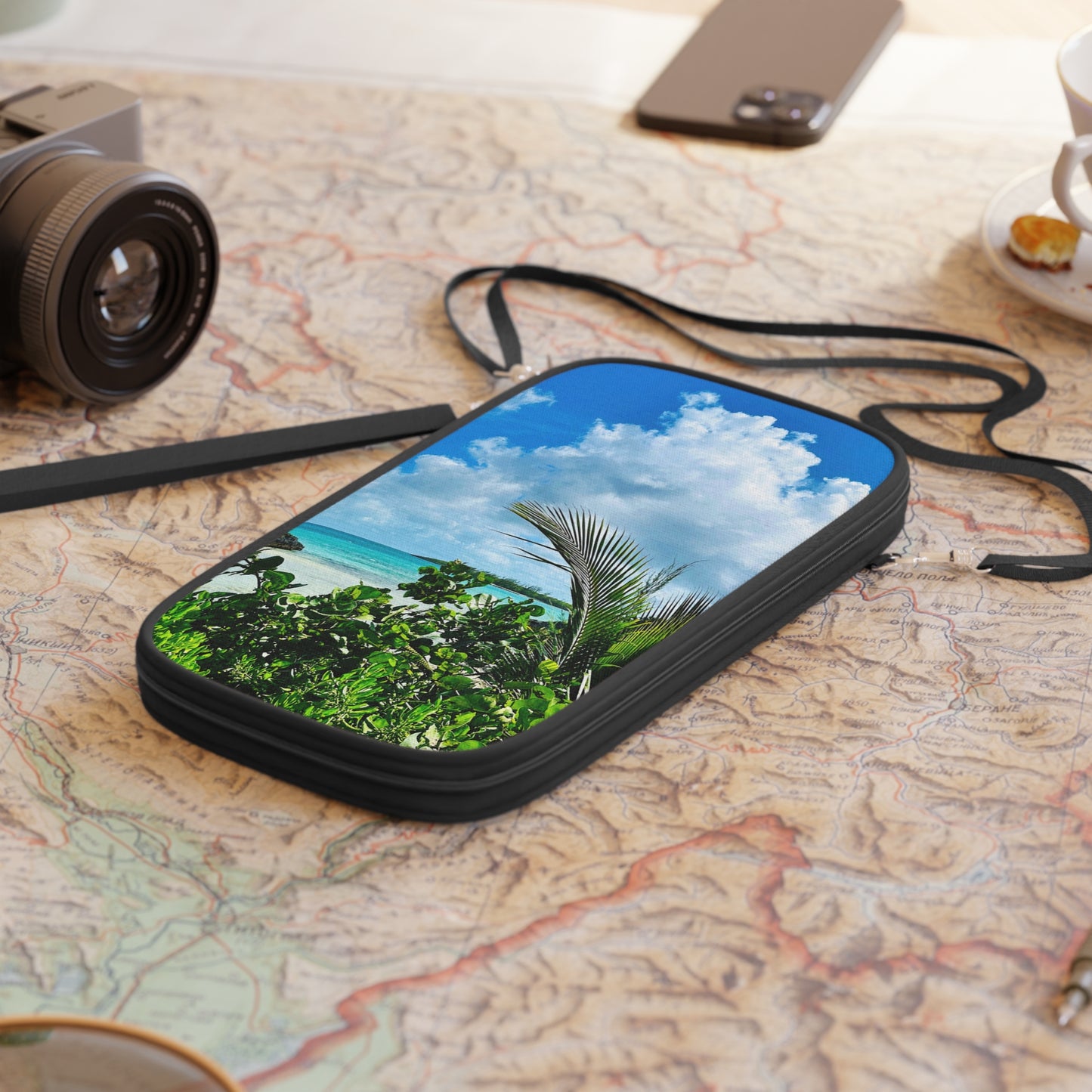 Passport Wallet - "Bahama Bloom"