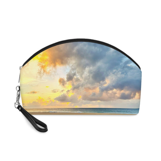 Makeup Bag / Travel Pouch - "Shore Radiance"