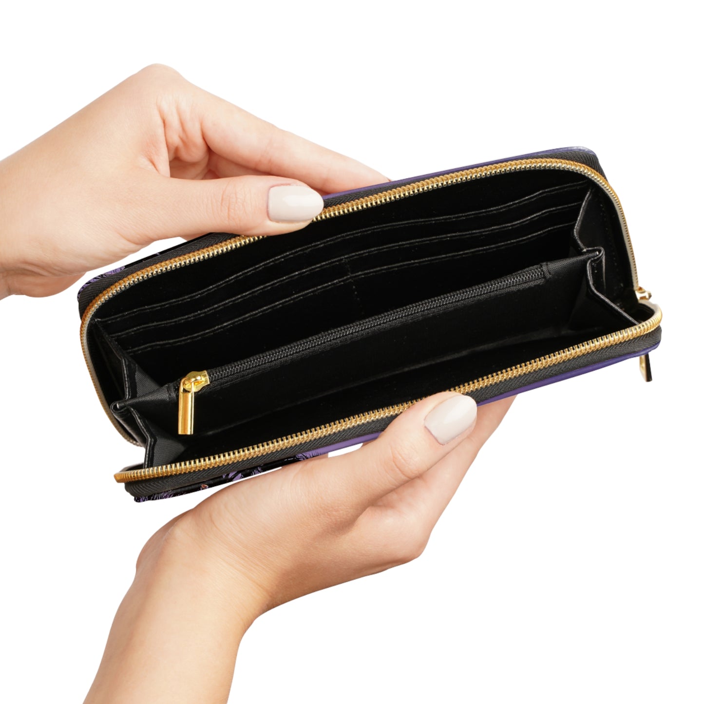 Zipper Wallet - "Palm Glow"