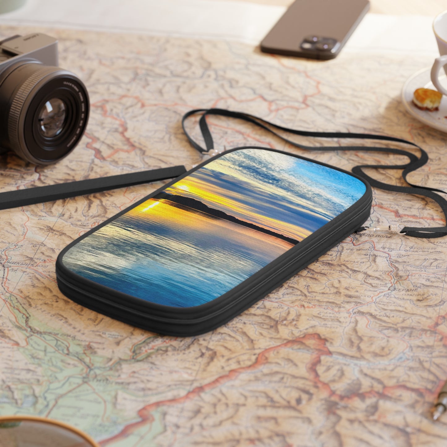 Passport Wallet - "Frosted Light"