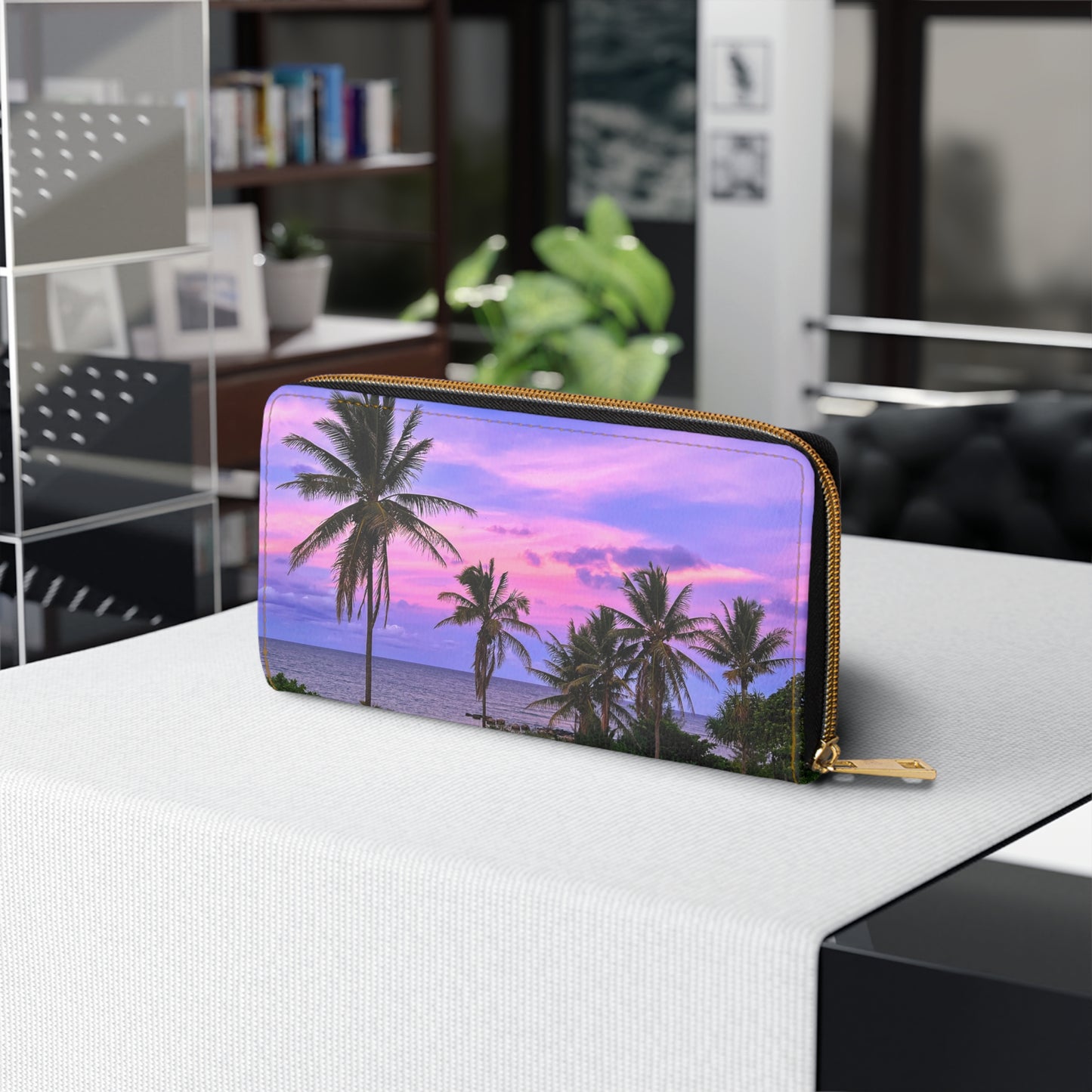 Zipper Wallet - "Bubblegum"