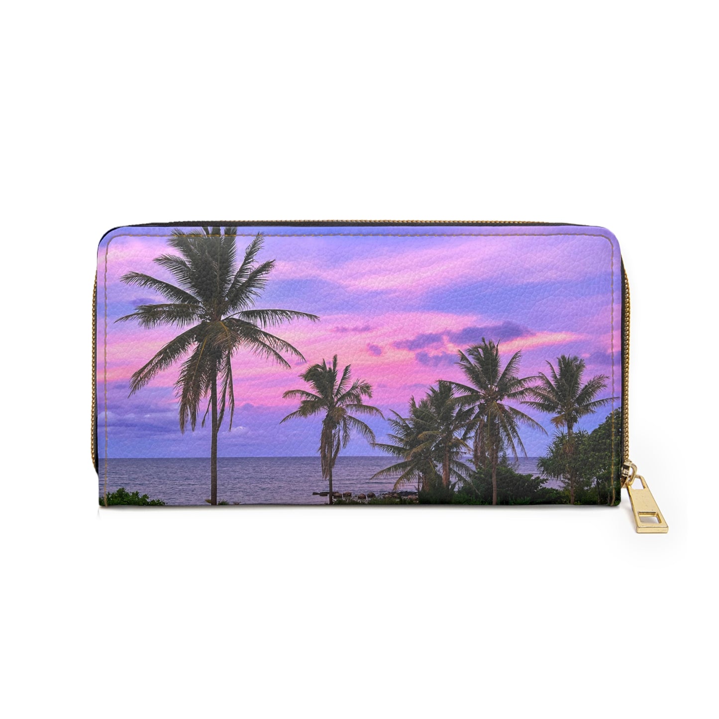 Zipper Wallet - "Bubblegum"