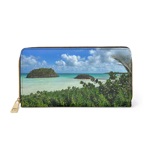 Zipper Wallet - "Sea Turtle"