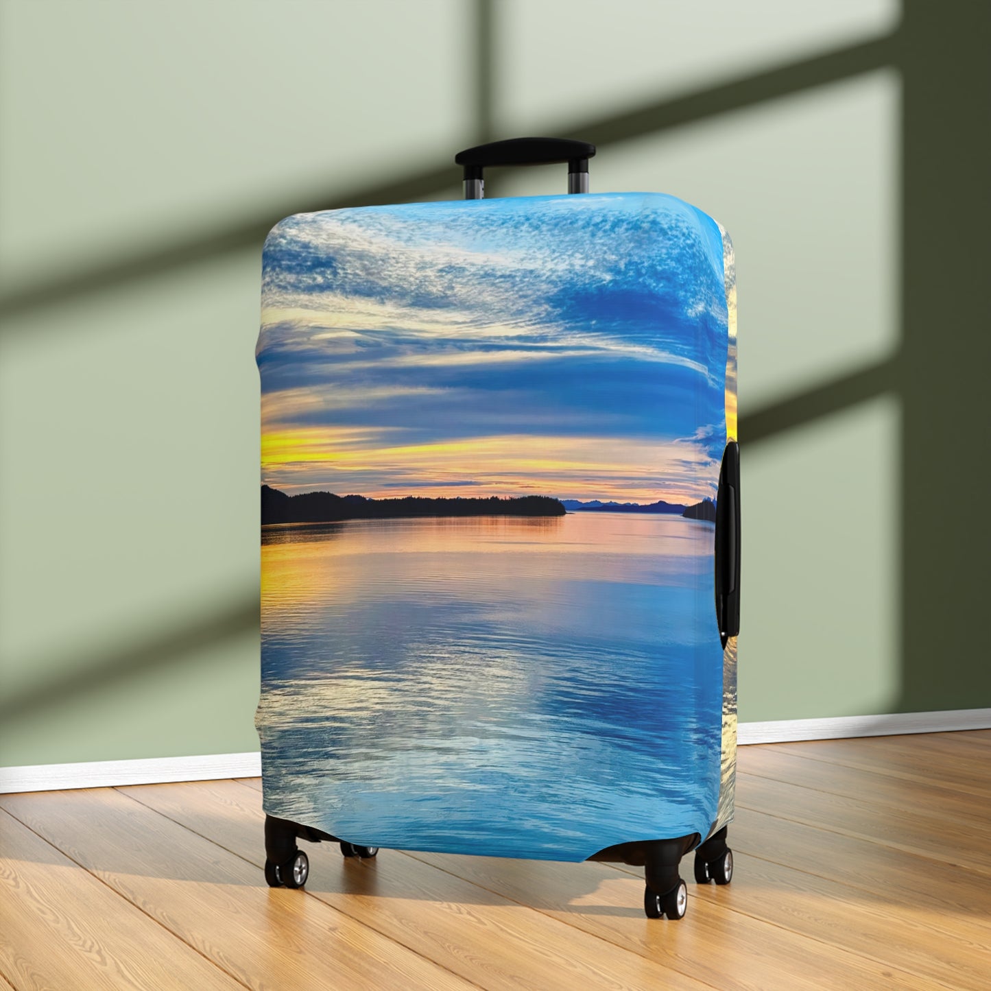 Scenic Luggage Cover - "Frosted Light"