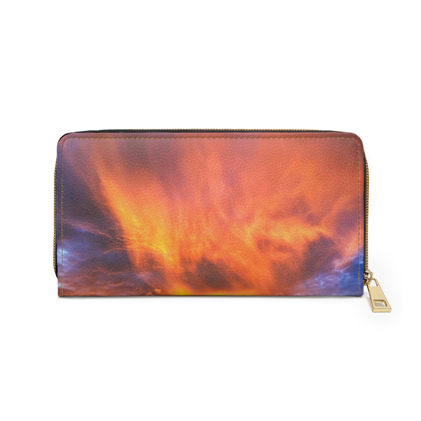 Zipper Wallet - "Sunfire"