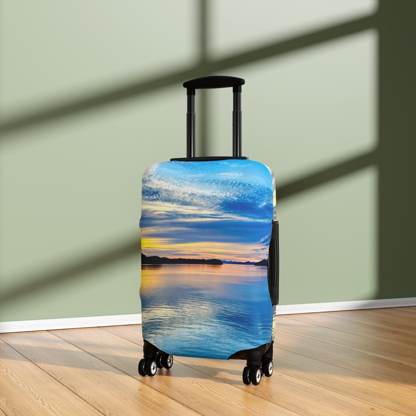Scenic Luggage Cover - "Frosted Light"