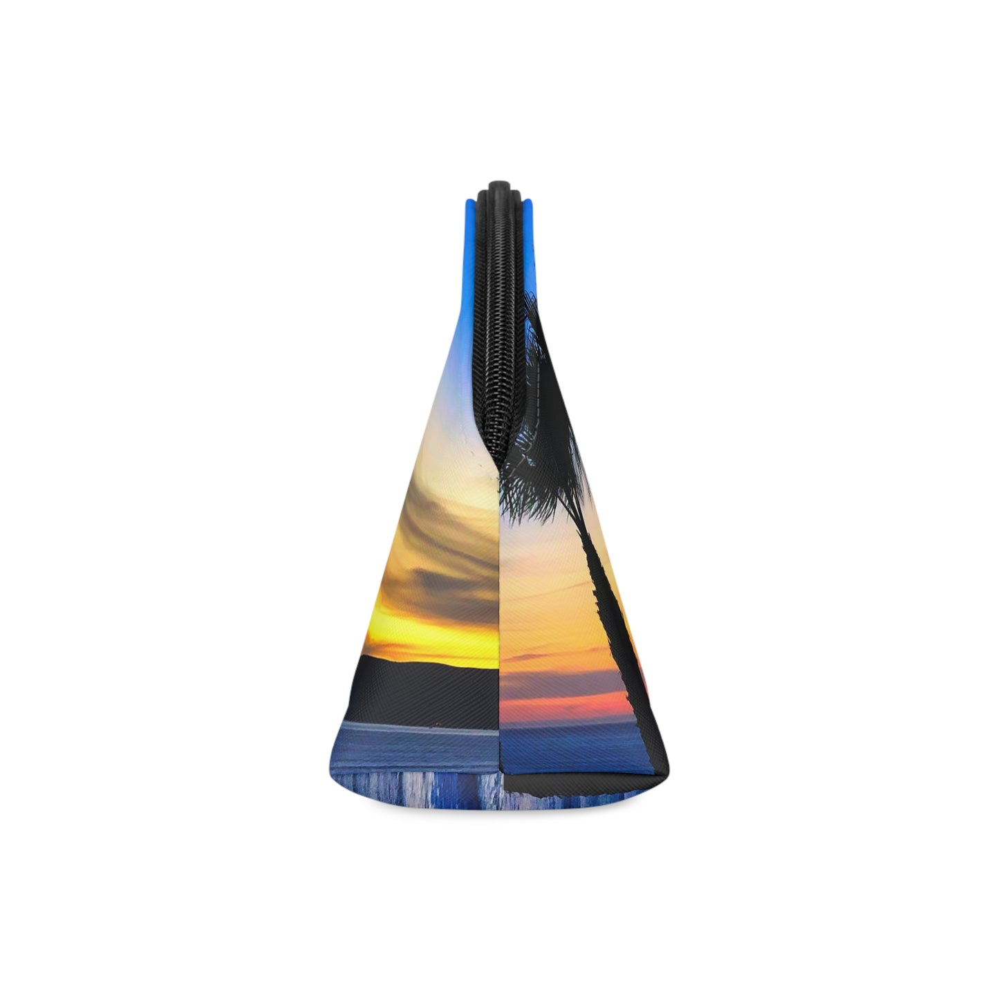 Makeup Bag / Travel Pouch - "Twilight Palms"