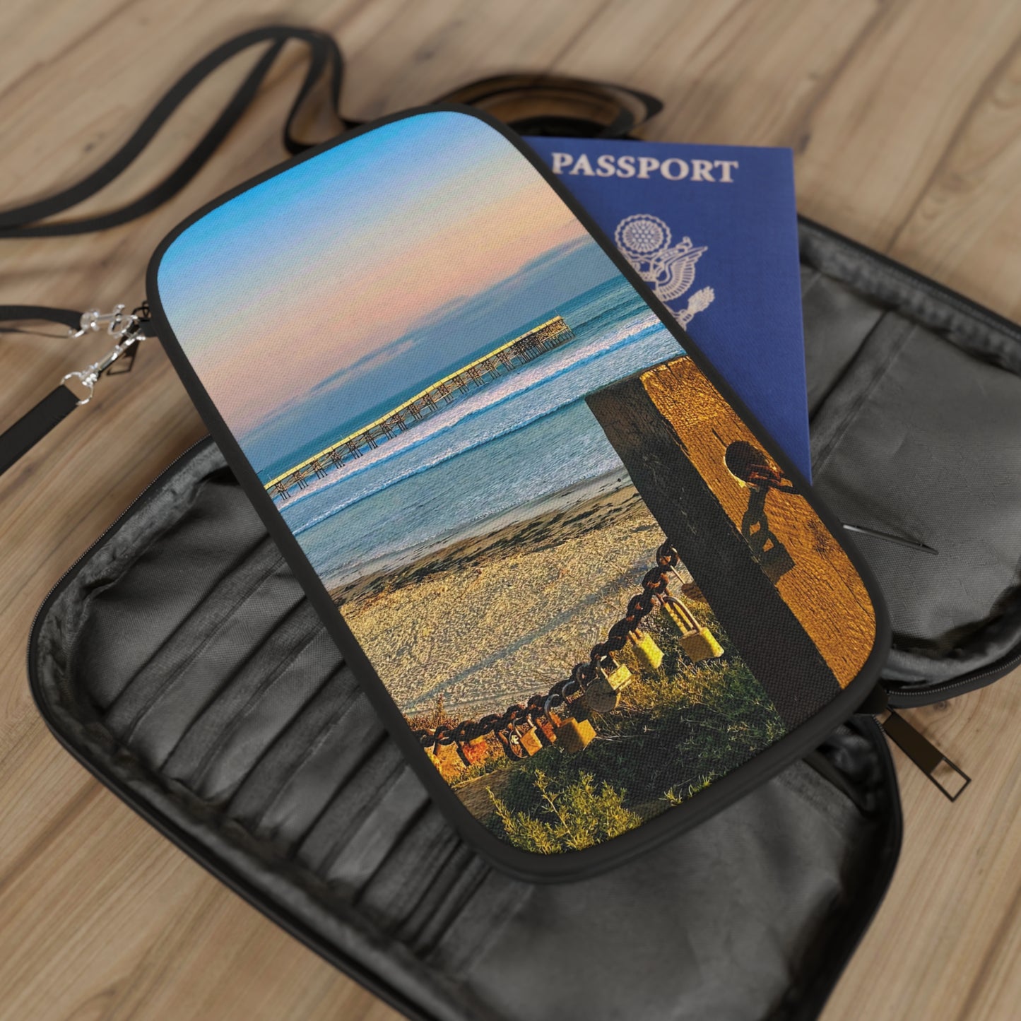 Passport Wallet - "Locked Love"