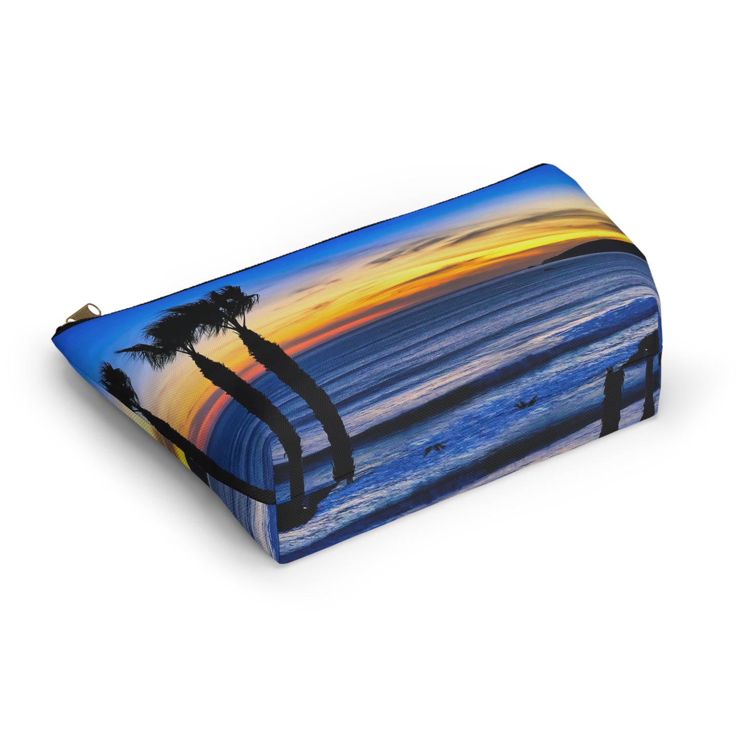 Accessory Pouch - "Twilight Palms"