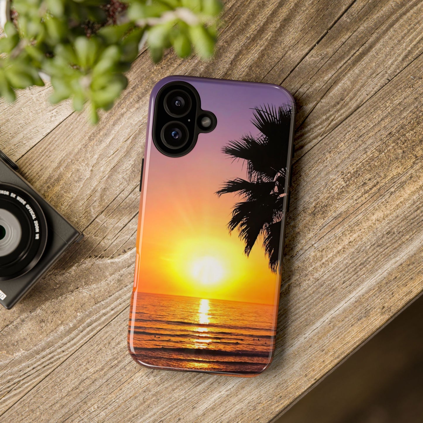 Phone Case - "Palm Glow"