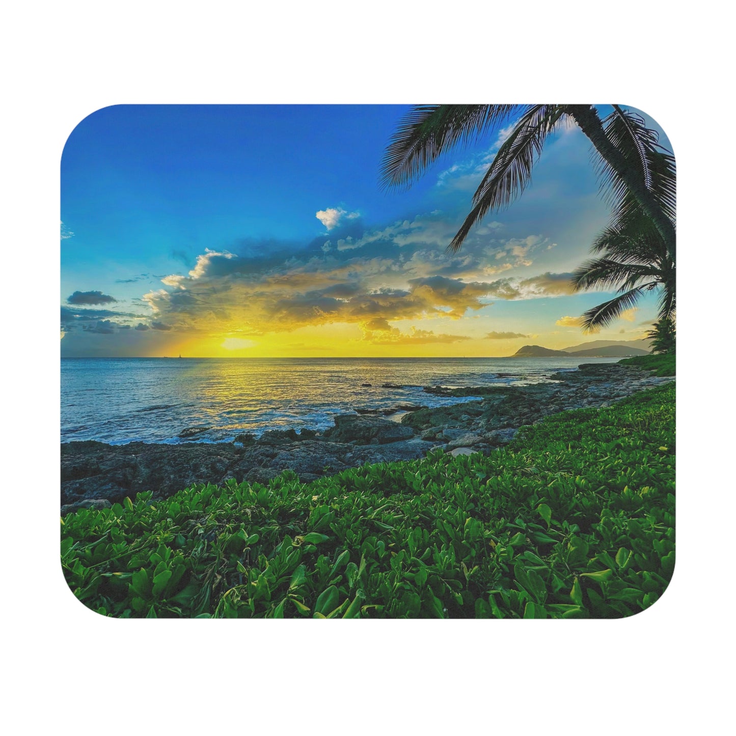 Mouse Pad — "Golden Aloha"