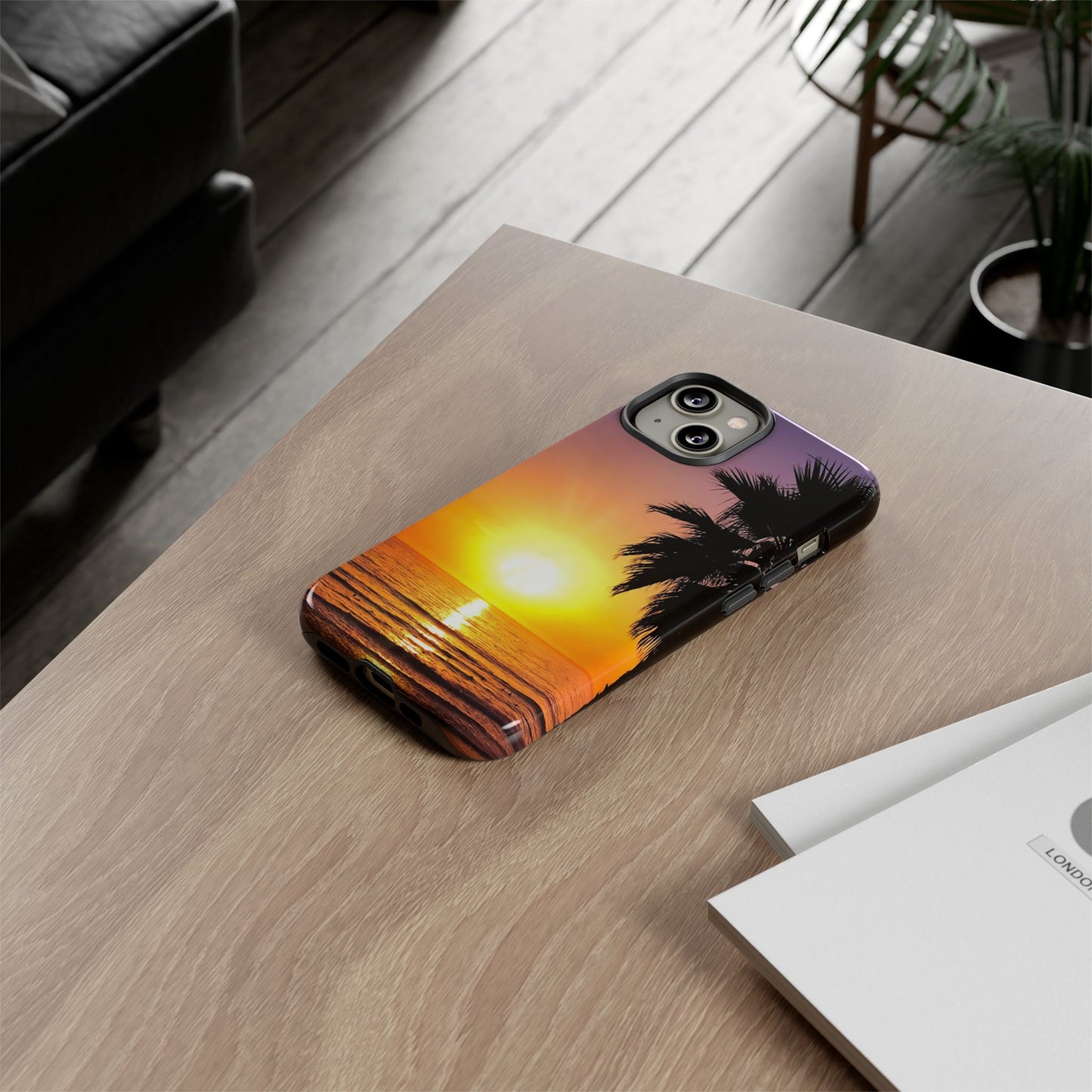 Phone Case - "Palm Glow"