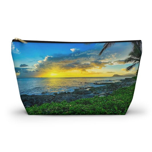 Accessory Pouch — "Golden Aloha"