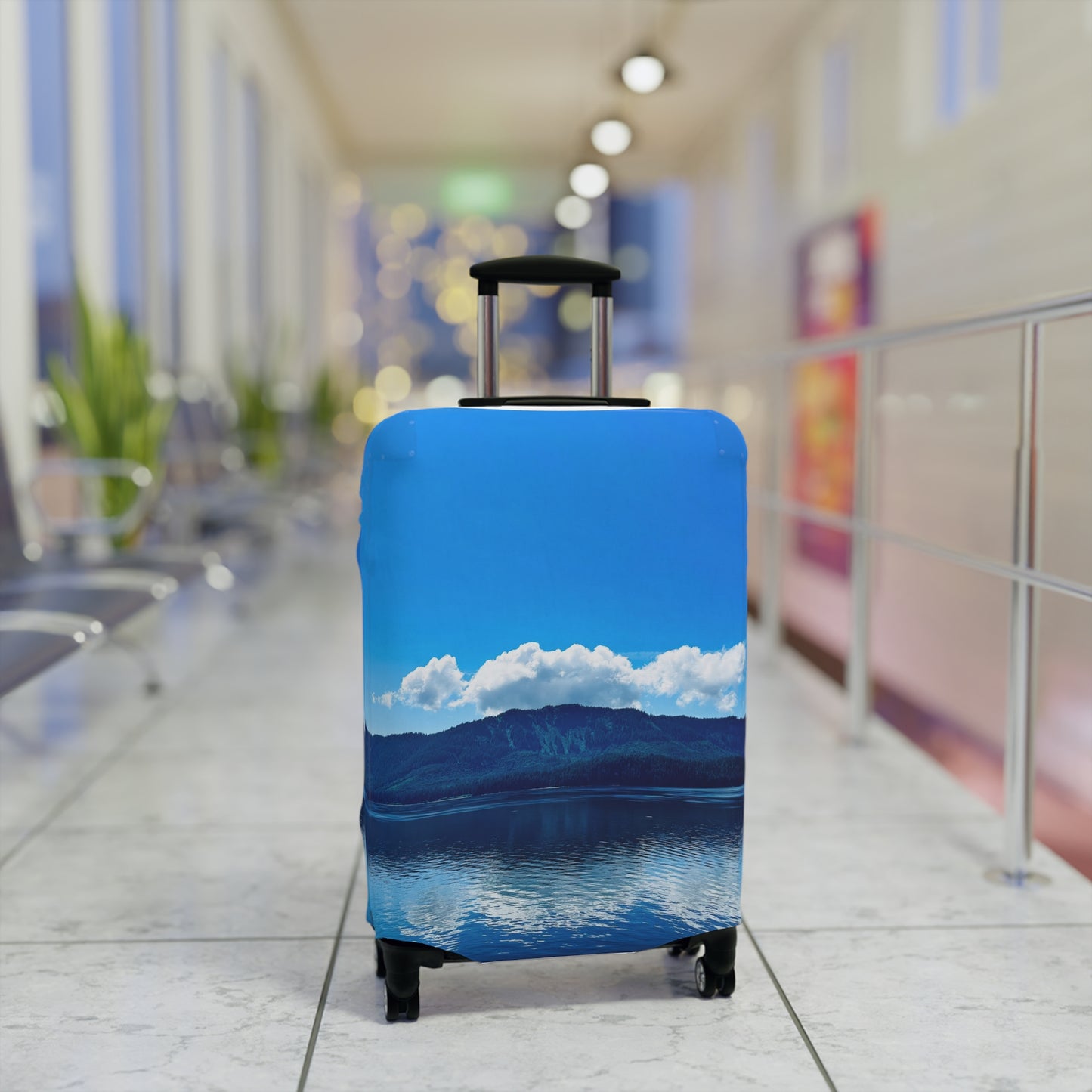 Luggage Cover - "Crystal Reflection"