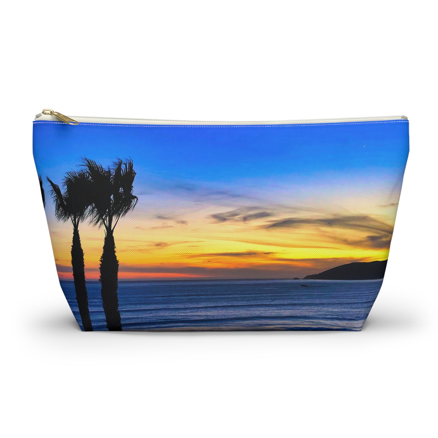 Accessory Pouch - "Twilight Palms"