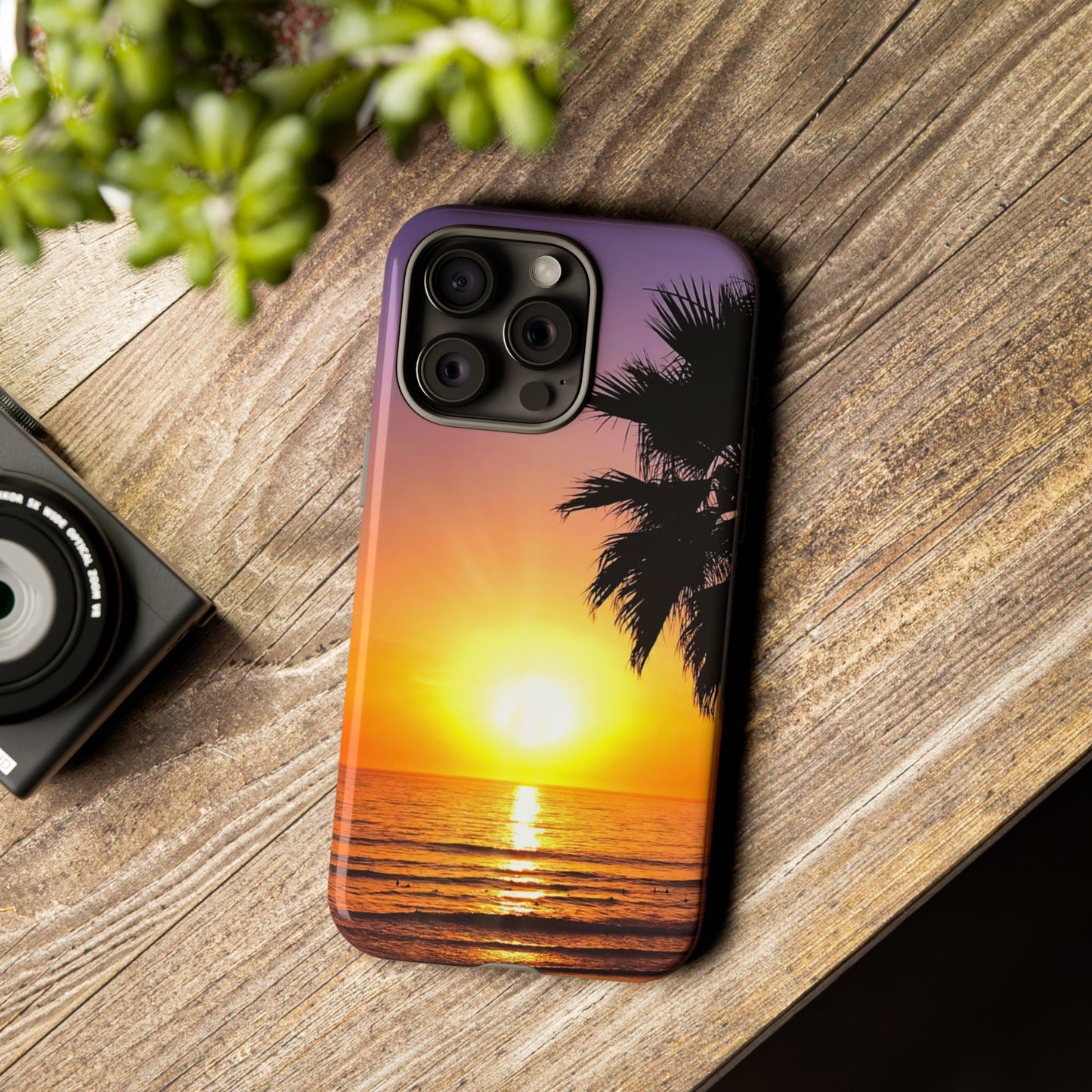 Phone Case - "Palm Glow"