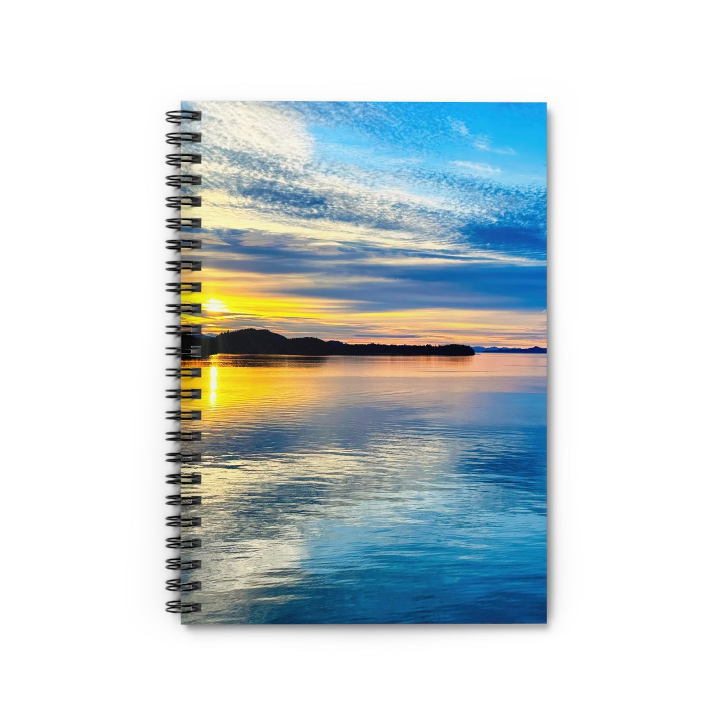 Spiral Notebook — "Frosted Light"