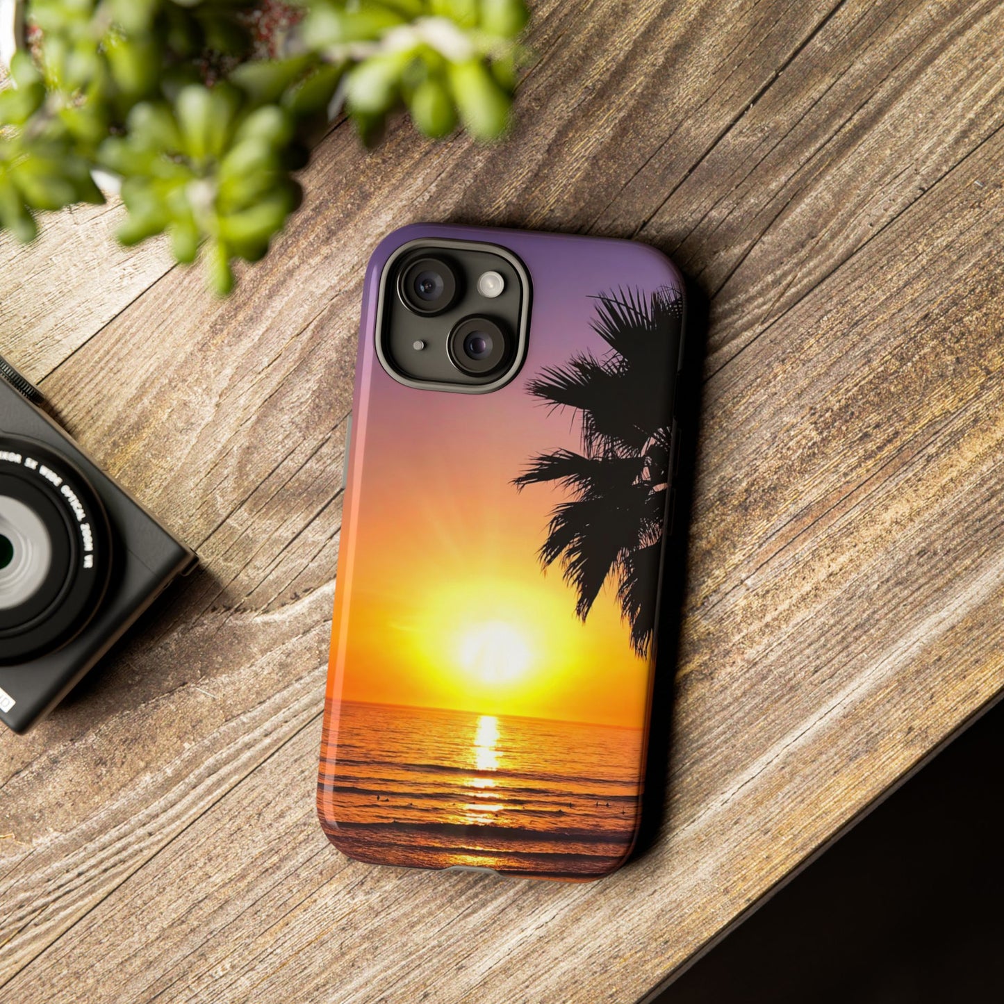 Phone Case - "Palm Glow"