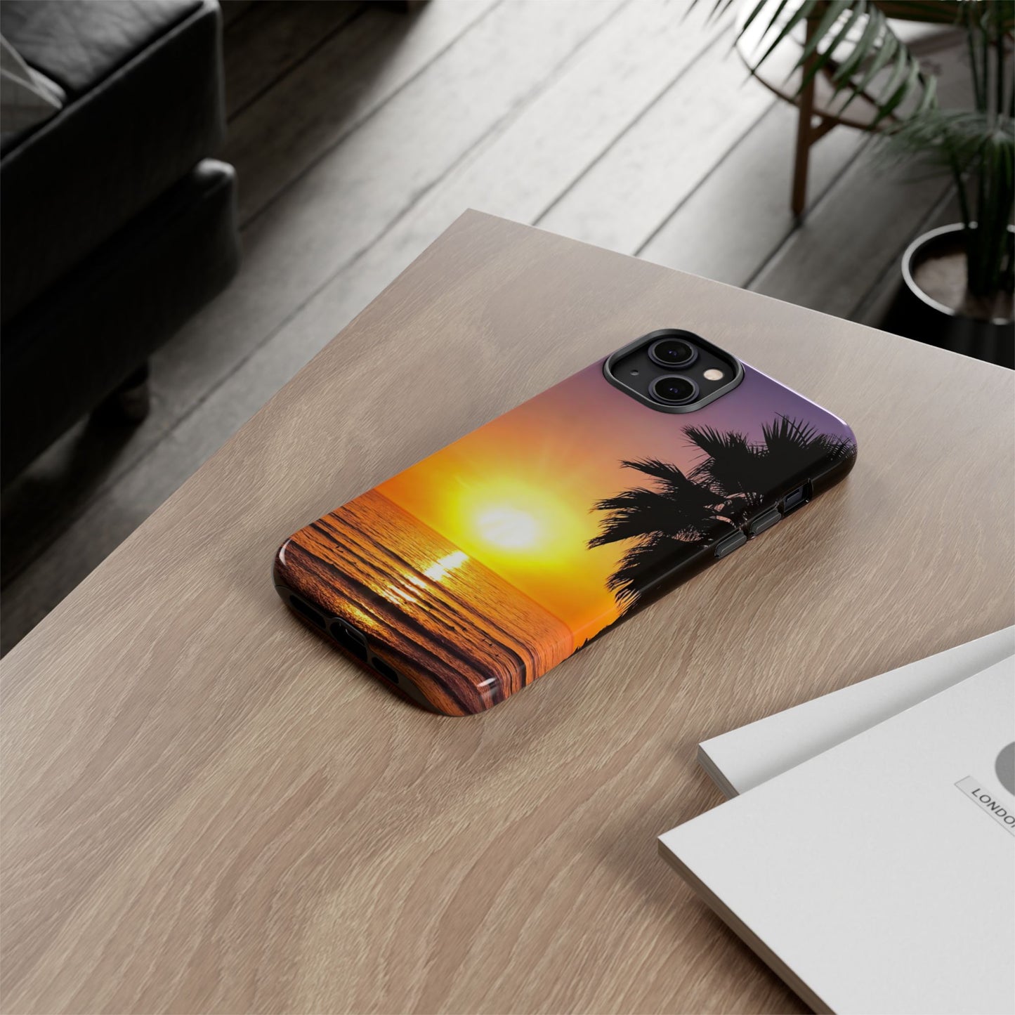 Phone Case - "Palm Glow"