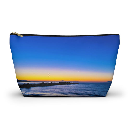 Accessory Pouch — "Golden Blues"