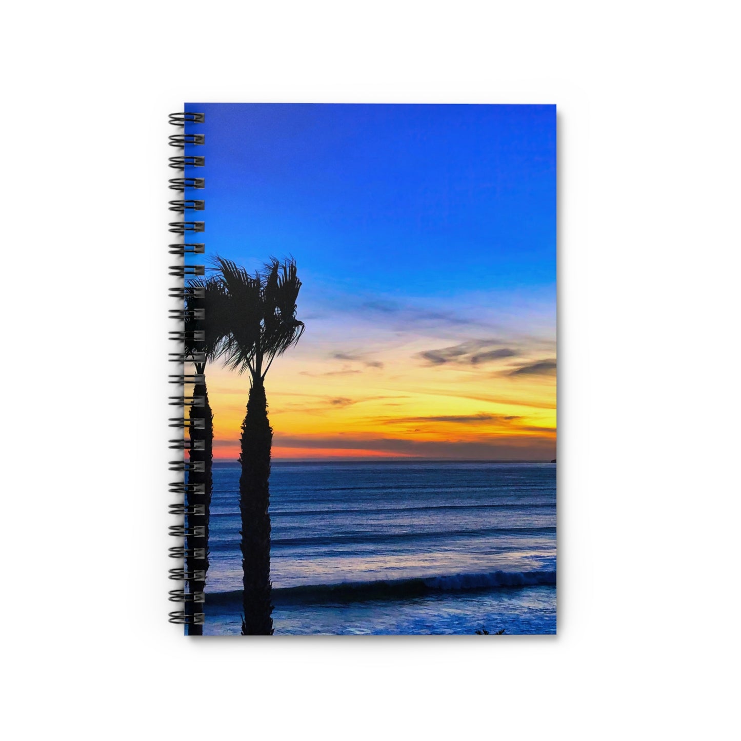 Spiral Notebook — "Twilight Palms"
